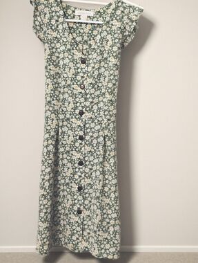 Excellent Women's XS Monteau Los Angeles Dress cottage Core Mini